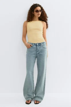 Gina Tricot Knitted inget Gul Hot