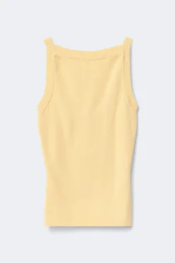 Gina Tricot Knitted inget Gul Hot