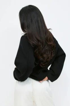 Gina Tricot Knitted weater Svart Online