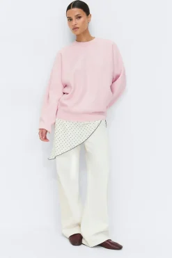 Gina Tricot Knitted weater Rosa Online