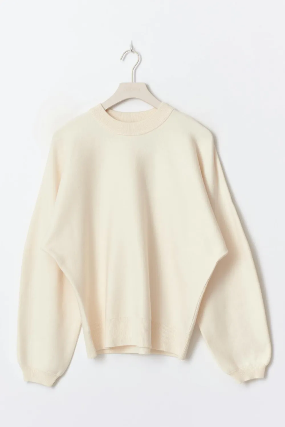 Gina Tricot Knitted weater Hvit Best
