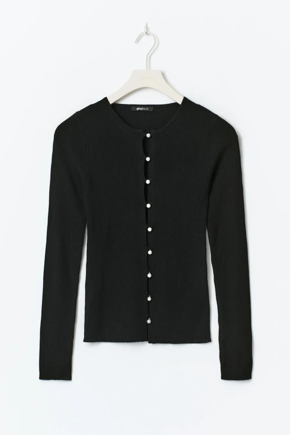 Gina Tricot Knitted top Svart Online