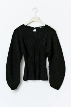 Gina Tricot Knitted top Svart New