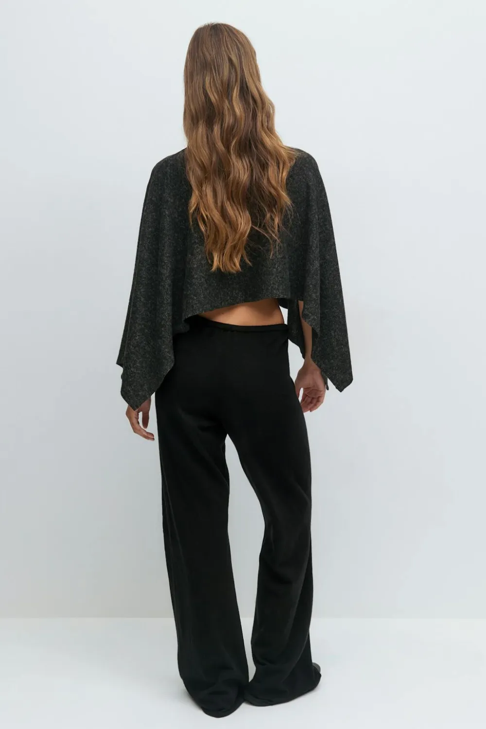 Gina Tricot Knitted trouer Svart Hot