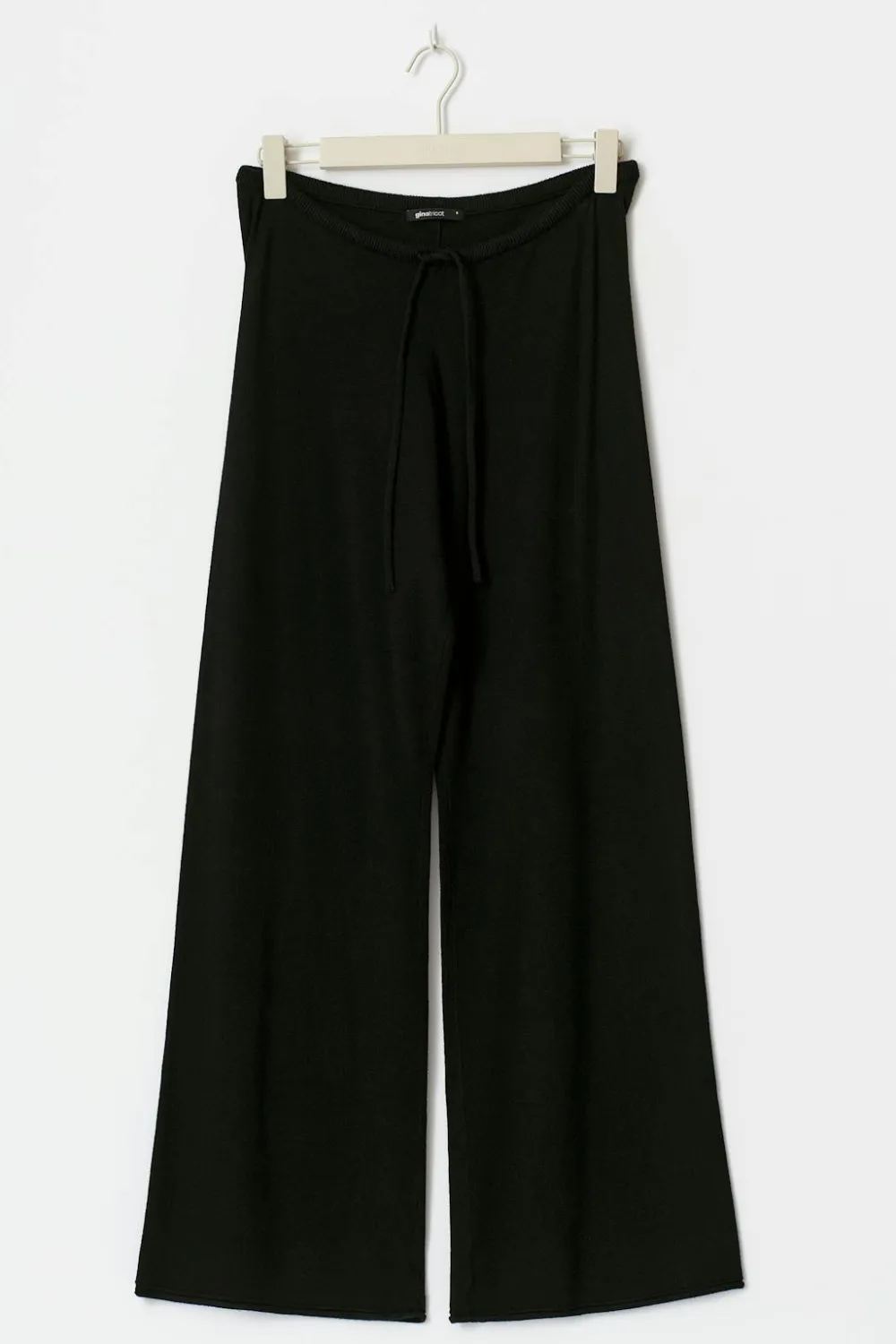 Gina Tricot Knitted trouer Svart Hot