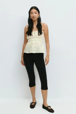 Gina Tricot ace bandeau top Hvit Hot