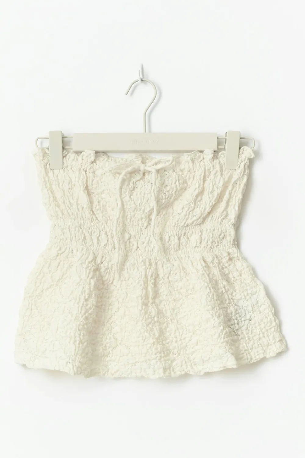 Gina Tricot ace bandeau top Hvit Hot