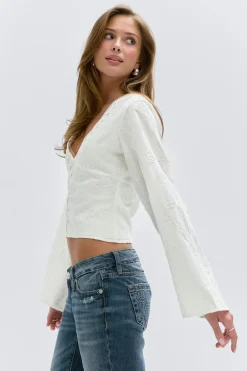 Gina Tricot 14+ ace boue Hvit Best