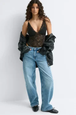 Gina Tricot ace body Svart New
