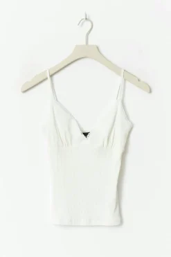 Gina Tricot ace detai inget Hvit Clearance