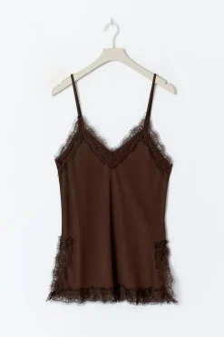 Gina Tricot ace detai inget Brun Sale