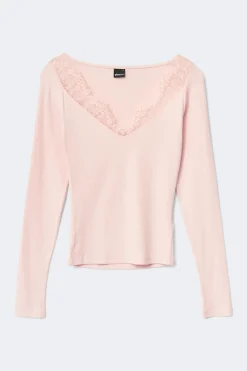 Gina Tricot ace detai top Rosa Outlet