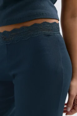 Gina Tricot 14+ ace detai trouer Blå Outlet