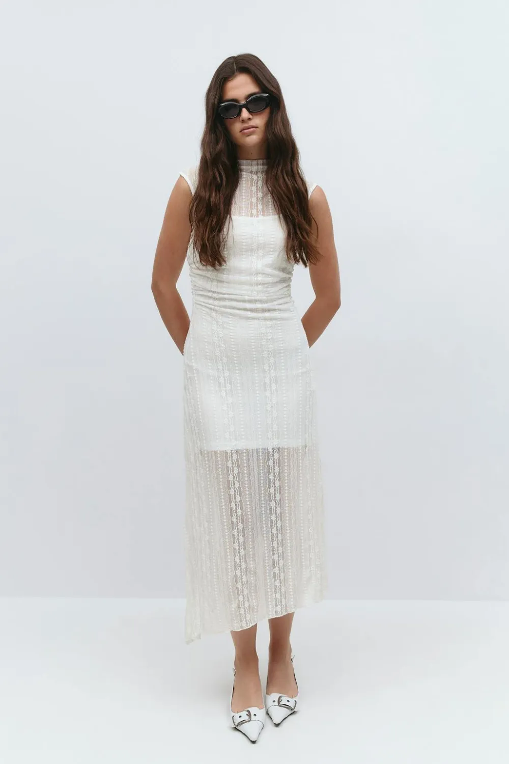 Gina Tricot ace dre Hvit Clearance