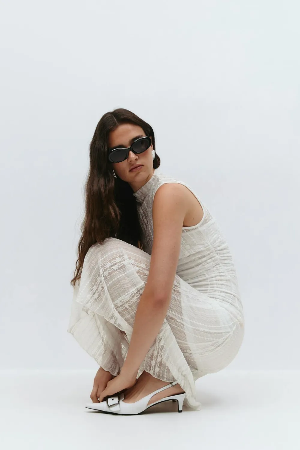 Gina Tricot ace dre Hvit Clearance