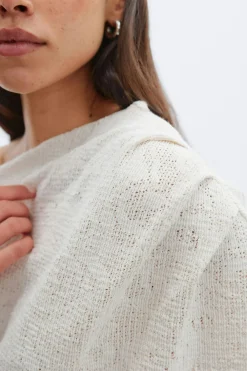 Gina Tricot ace dropped houder top Hvit Hot
