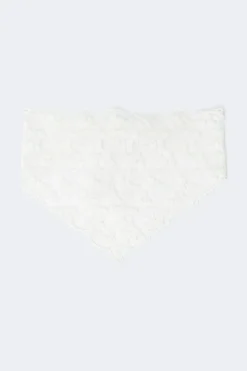 Gina Tricot Lace head scarf Hvit Online