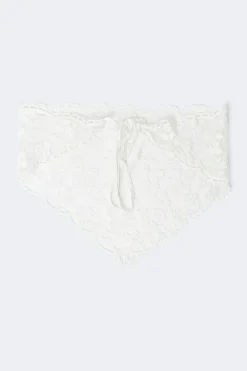 Gina Tricot Lace head scarf Hvit Online
