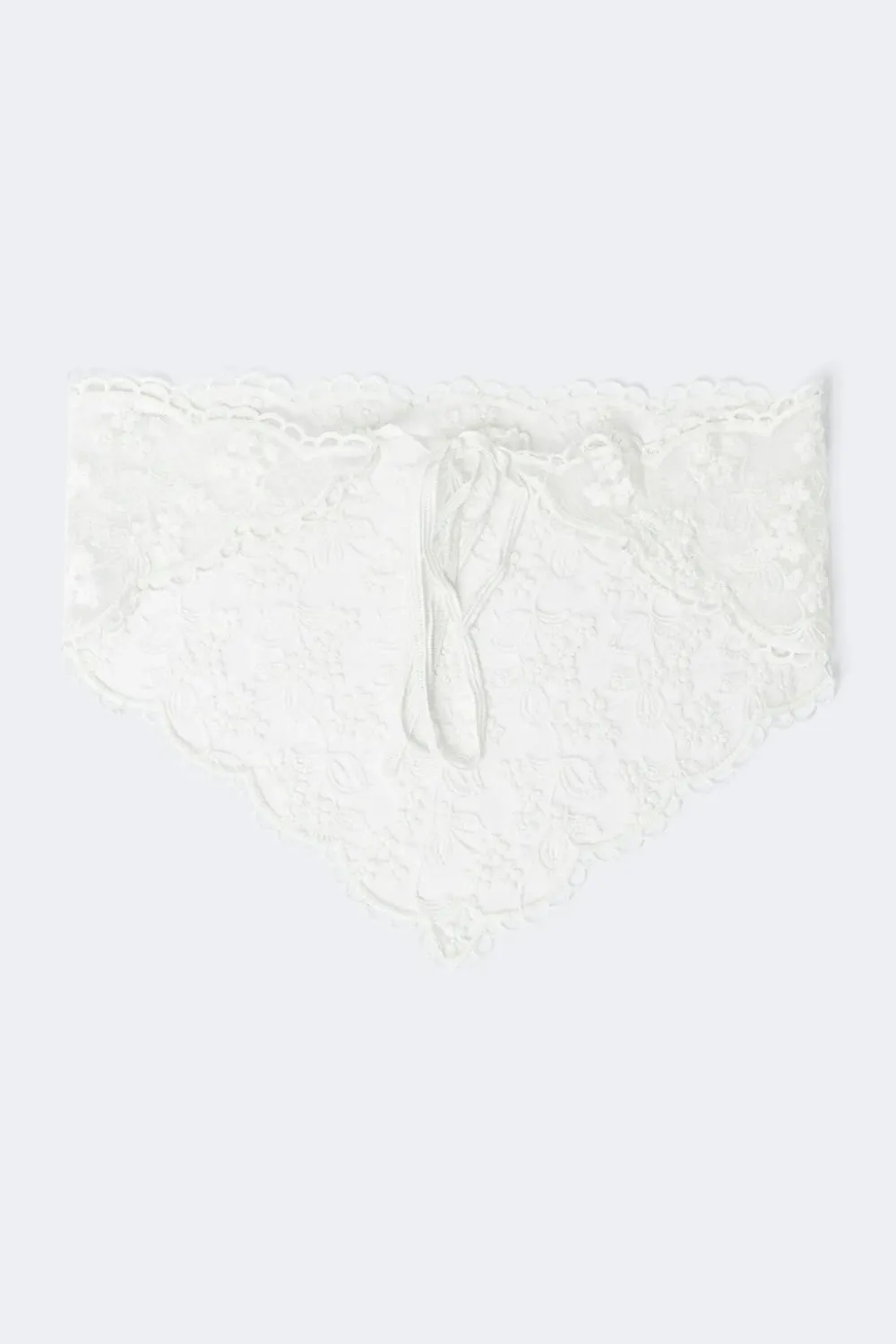 Gina Tricot Lace head scarf Hvit Online
