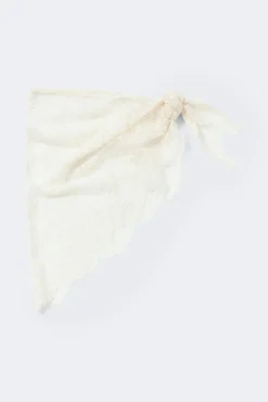 Gina Tricot Lace hip scarf Hvit Discount