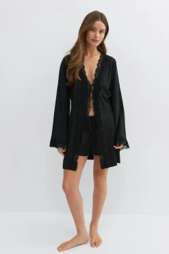 Gina Tricot ace oungewear robe Svart Online