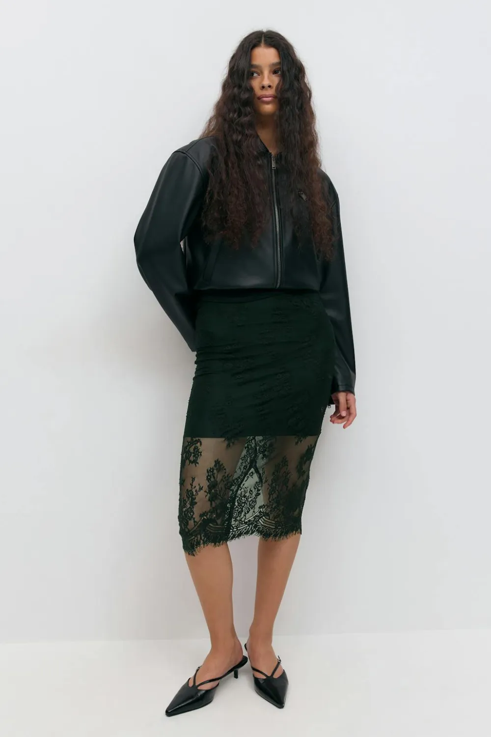 Gina Tricot ace idi kirt Svart