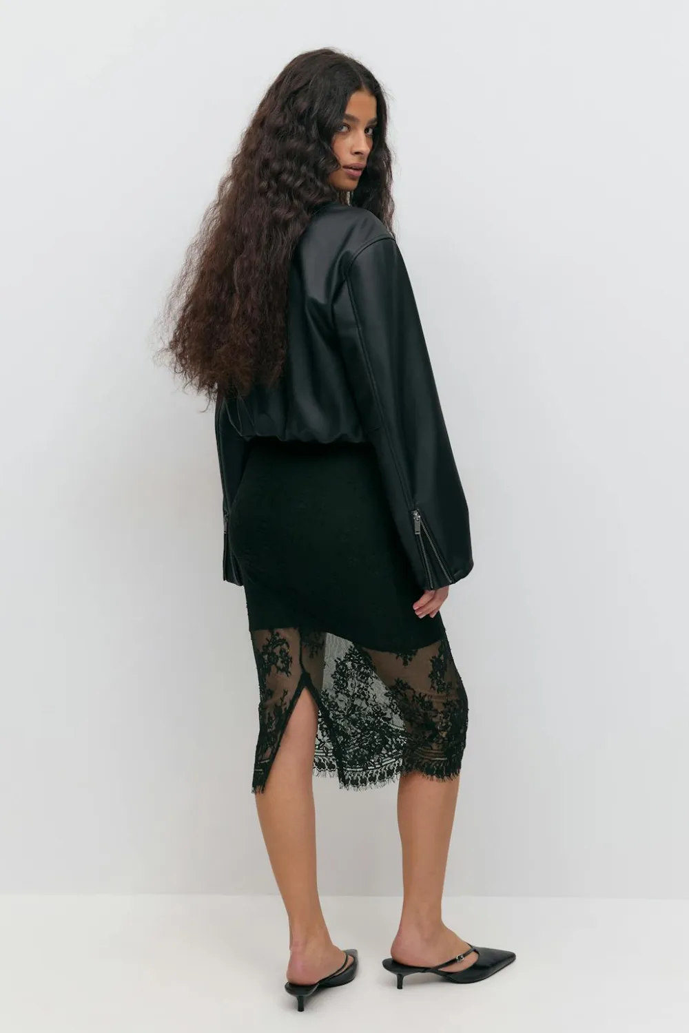 Gina Tricot ace idi kirt Svart