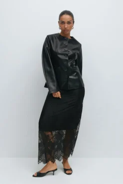 Gina Tricot ace kirt Svart Hot