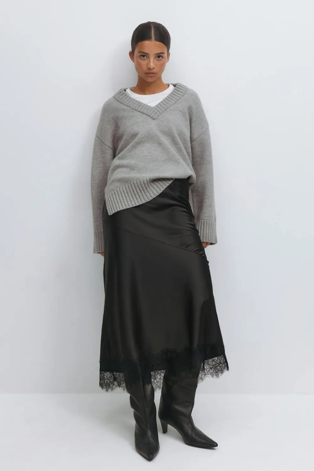 Gina Tricot ace kirt Svart Sale