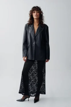Gina Tricot ace kirt Svart Outlet