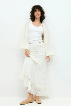 Gina Tricot ace kirt Hvit