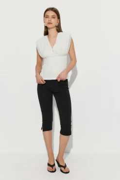 Gina Tricot ace top Hvit Outlet