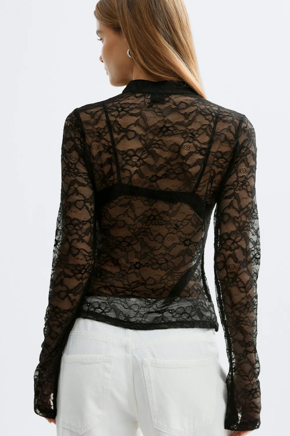 Gina Tricot ace top Svart