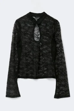 Gina Tricot ace top Svart
