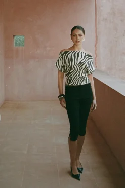 Gina Tricot acing back top Svart Outlet