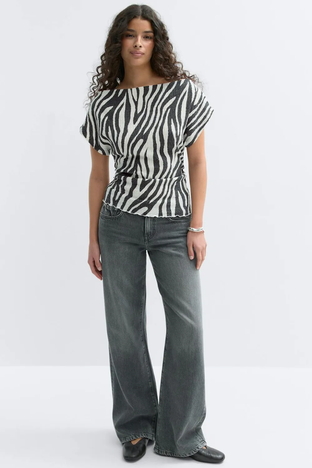 Gina Tricot acing back top Svart Outlet