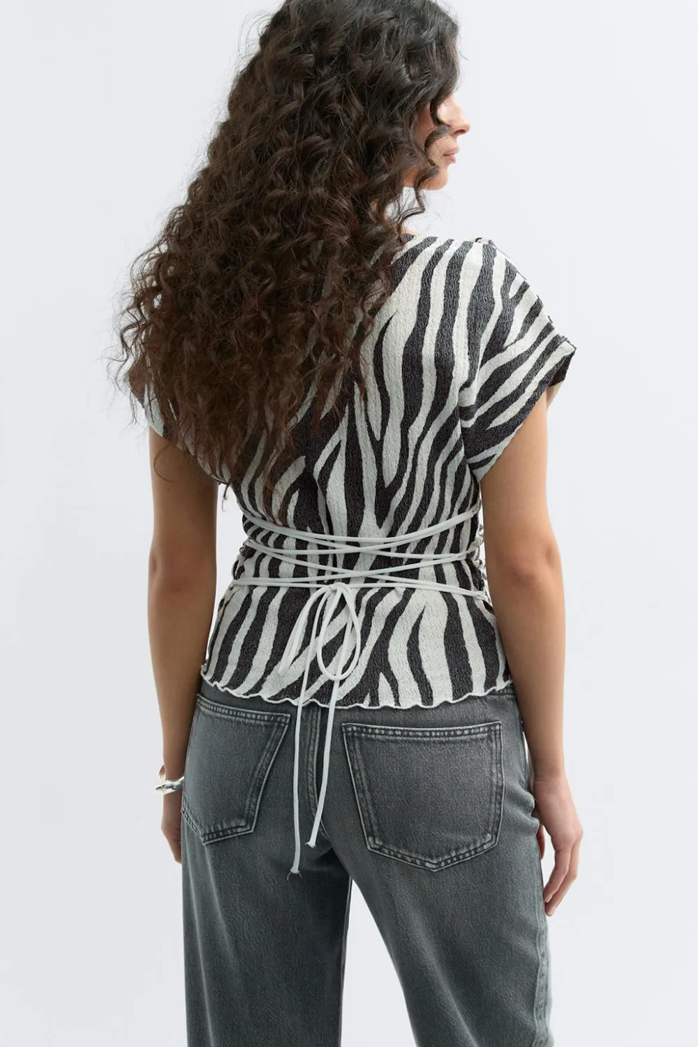 Gina Tricot acing back top Svart Outlet
