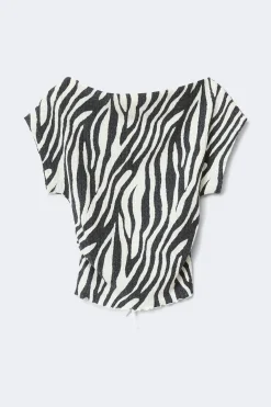 Gina Tricot acing back top Svart Outlet