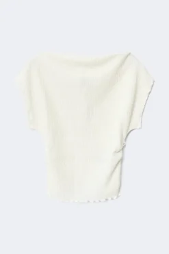 Gina Tricot acing back top Hvit Best