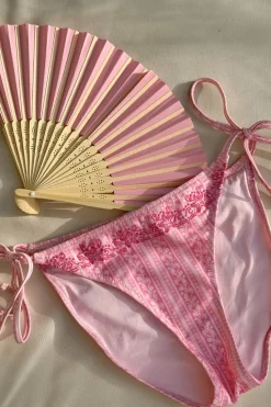 Gina Tricot 14+ agun coverage bikini Rosa Hot