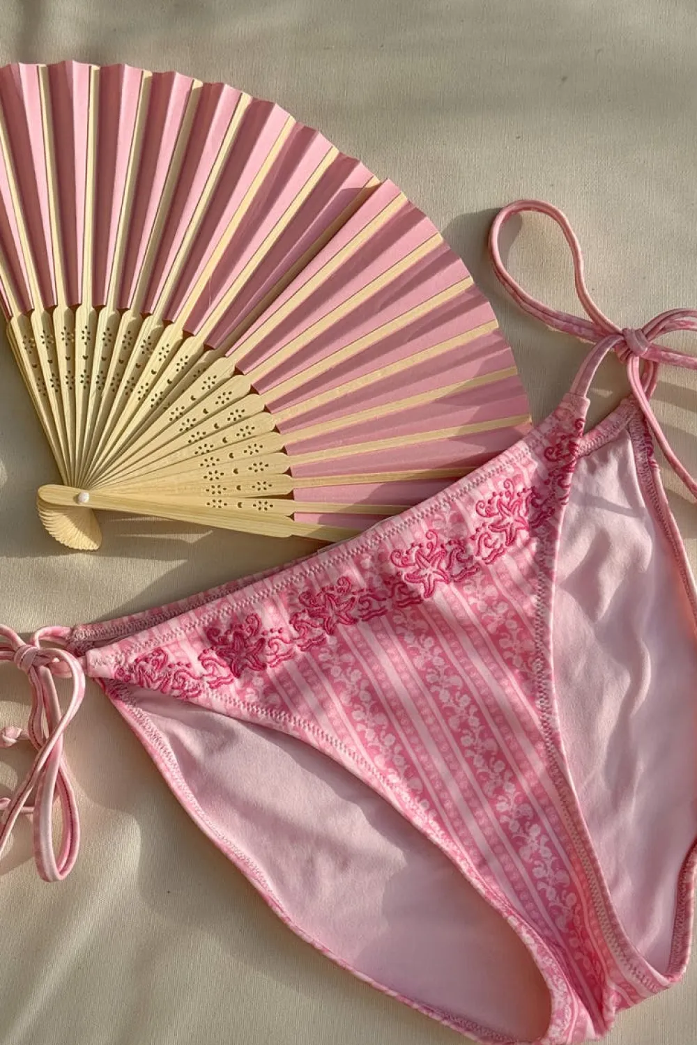 Gina Tricot 14+ agun coverage bikini Rosa Hot