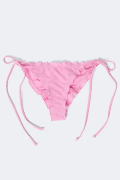 Gina Tricot 14+ exi ruched bikini botto Rosa New