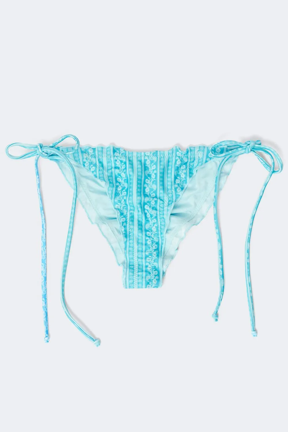 Gina Tricot 14+ exi ruched bikini botto Blå Hot