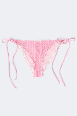 Gina Tricot 14+ exi ruched bikini botto Rosa Online