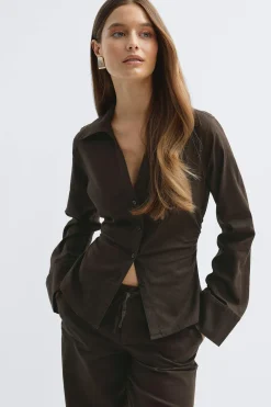 Gina Tricot inen bend hirt Brun Discount