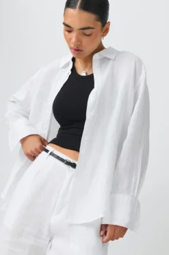 Gina Tricot inen bend hirt Hvit New