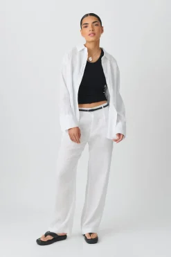 Gina Tricot inen bend hirt Hvit New