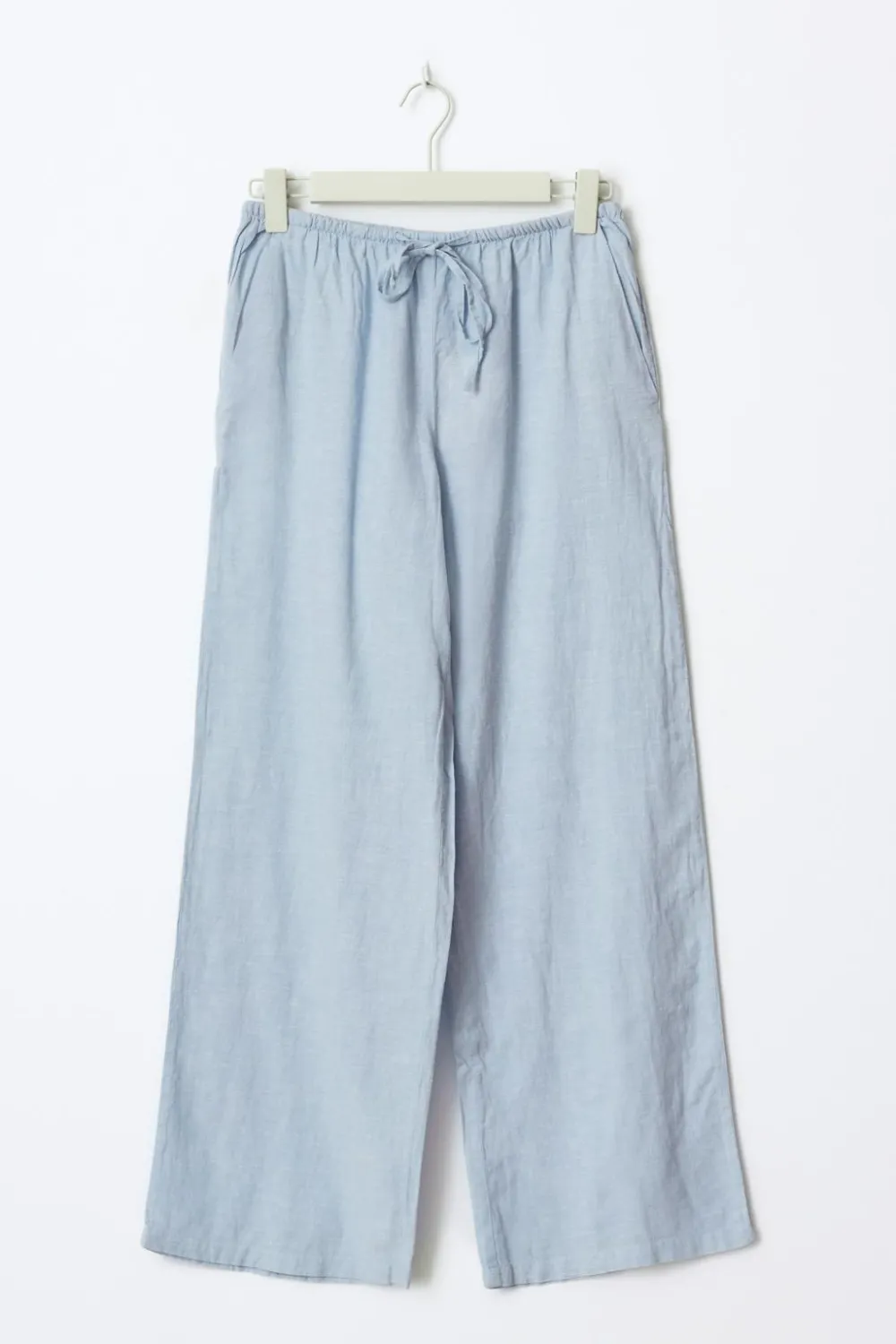 Gina Tricot inen bend trouer Blå