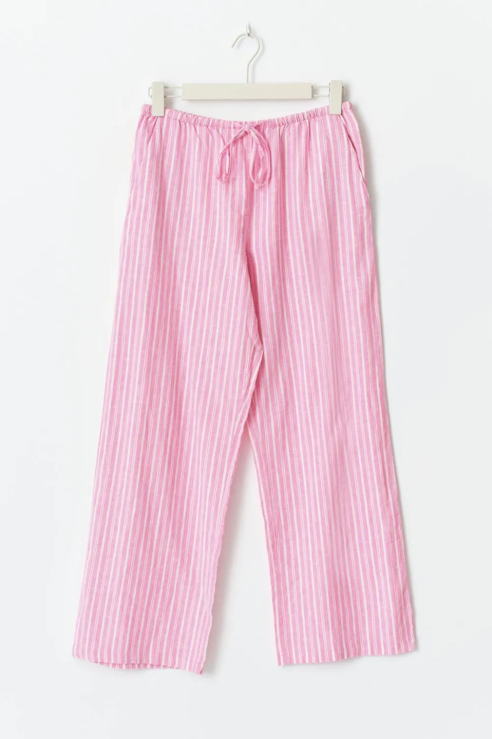 Gina Tricot inen bend trouer Rosa Clearance