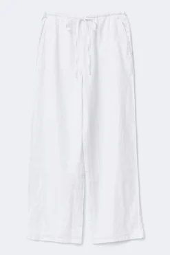 Gina Tricot inen bend trouer Hvit Discount